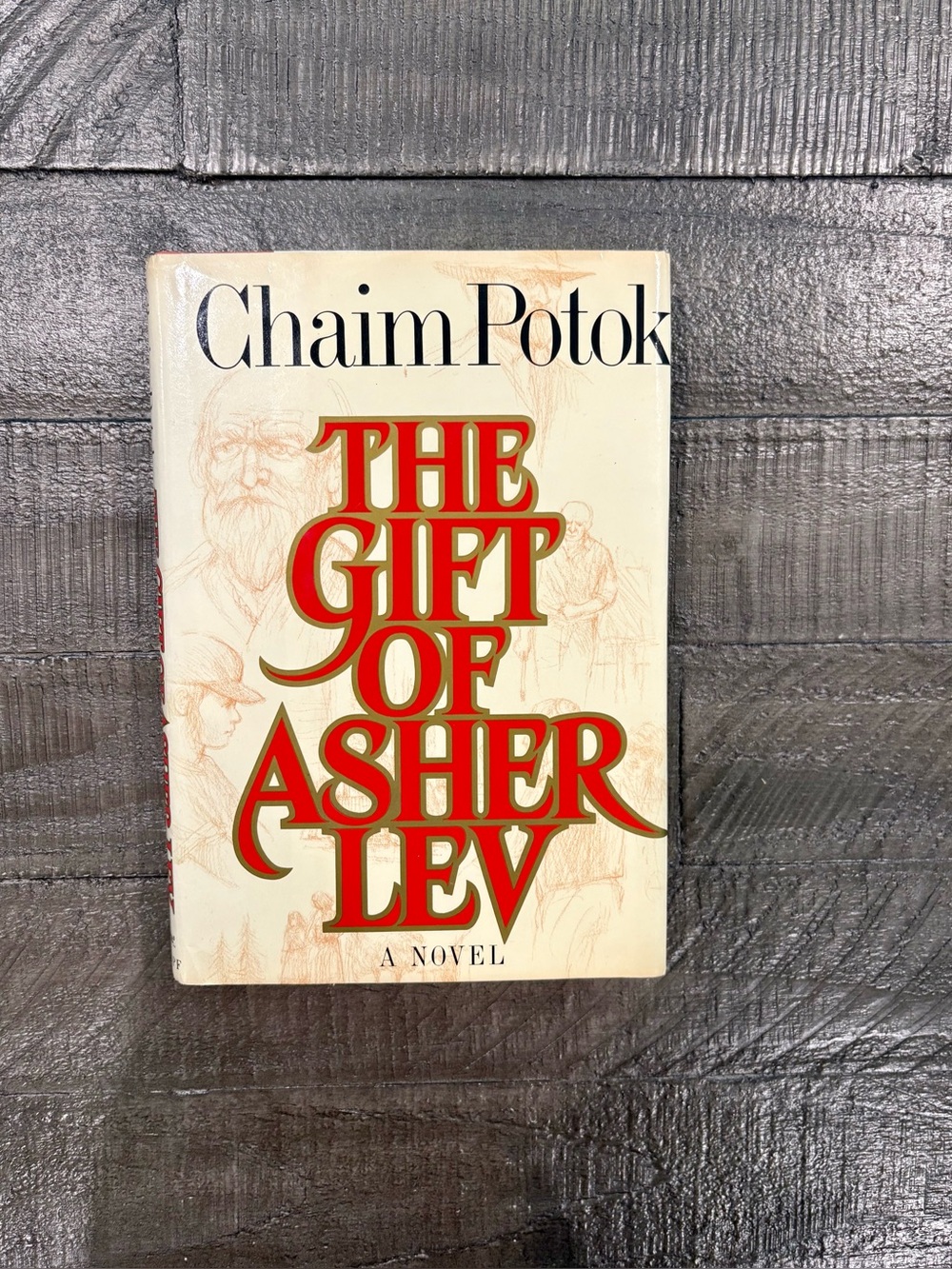 The Gift of Asher Lev by Chaim Potok Signed First Edition Hardcover Book